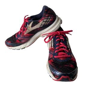 Brooks Launch 3 Running Training Sneakers Shoes Women’s 8 Athletic READ Blue Red